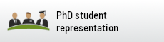 PhD student representation